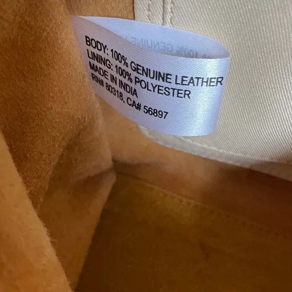 Supple Leather Diam Tote Handbag from LUCKY BRAND - Picture 7 of 9